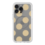 スリムプロテクションプレミアムケース with MagSafe［ シンプルドット - Beige ］