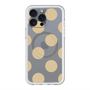 スリムプロテクションプレミアムケース with MagSafe［ シンプルドット - Beige ］