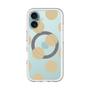 スリムプロテクションプレミアムケース with MagSafe［ シンプルドット - Beige ］