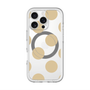 スリムプロテクションプレミアムケース with MagSafe［ シンプルドット - Beige ］