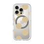 スリムプロテクションプレミアムケース with MagSafe［ シンプルドット - Beige ］