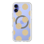 スリムプロテクションプレミアムケース with MagSafe［ シンプルドット - Beige ］
