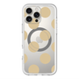 スリムプロテクションプレミアムケース with MagSafe［ シンプルドット - Beige ］