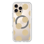 スリムプロテクションプレミアムケース with MagSafe［ シンプルドット - Beige ］