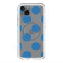 スリムプロテクションプレミアムケース with MagSafe［ シンプルドット - Blue ］