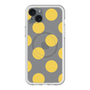 スリムプロテクションプレミアムケース with MagSafe［ シンプルドット - Yellow ］
