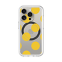 スリムプロテクションプレミアムケース with MagSafe［ シンプルドット - Yellow ］