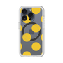 スリムプロテクションプレミアムケース with MagSafe［ シンプルドット - Yellow ］