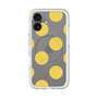 スリムプロテクションプレミアムケース with MagSafe［ シンプルドット - Yellow ］