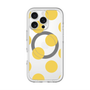 スリムプロテクションプレミアムケース with MagSafe［ シンプルドット - Yellow ］
