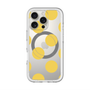 スリムプロテクションプレミアムケース with MagSafe［ シンプルドット - Yellow ］