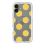 スリムプロテクションプレミアムケース with MagSafe［ シンプルドット - Yellow ］