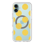 スリムプロテクションプレミアムケース with MagSafe［ シンプルドット - Yellow ］