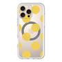 スリムプロテクションプレミアムケース with MagSafe［ シンプルドット - Yellow ］