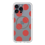 スリムプロテクションプレミアムケース with MagSafe［ シンプルドット - Red ］