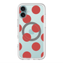 スリムプロテクションプレミアムケース with MagSafe［ シンプルドット - Red ］
