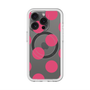 スリムプロテクションプレミアムケース with MagSafe［ シンプルドット - Pink ］