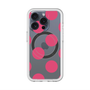 スリムプロテクションプレミアムケース with MagSafe［ シンプルドット - Pink ］
