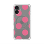 スリムプロテクションプレミアムケース with MagSafe［ シンプルドット - Pink ］