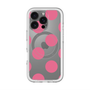 スリムプロテクションプレミアムケース with MagSafe［ シンプルドット - Pink ］