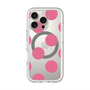 スリムプロテクションプレミアムケース with MagSafe［ シンプルドット - Pink ］