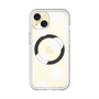スリムプロテクションプレミアムケース with MagSafe［ シンプルドット - White ］