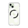 スリムプロテクションプレミアムケース with MagSafe［ シンプルドット - White ］