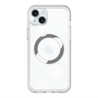 スリムプロテクションプレミアムケース with MagSafe［ シンプルドット - White ］