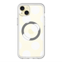 スリムプロテクションプレミアムケース with MagSafe［ シンプルドット - White ］