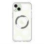 スリムプロテクションプレミアムケース with MagSafe［ シンプルドット - White ］