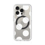 スリムプロテクションプレミアムケース with MagSafe［ シンプルドット - White ］