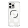 スリムプロテクションプレミアムケース with MagSafe［ シンプルドット - White ］