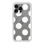 スリムプロテクションプレミアムケース with MagSafe［ シンプルドット - White ］