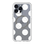スリムプロテクションプレミアムケース with MagSafe［ シンプルドット - White ］