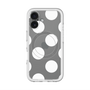 スリムプロテクションプレミアムケース with MagSafe［ シンプルドット - White ］