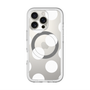 スリムプロテクションプレミアムケース with MagSafe［ シンプルドット - White ］