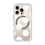 スリムプロテクションプレミアムケース with MagSafe［ シンプルドット - White ］