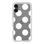 スリムプロテクションプレミアムケース with MagSafe［ シンプルドット - White ］