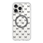スリムプロテクションプレミアムケース with MagSafe［ シンプルリボン ］