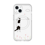 スリムプロテクションプレミアムケース with MagSafe［ 夢中に覗く三毛ねこ ］