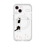 スリムプロテクションプレミアムケース with MagSafe［ 夢中に覗く三毛ねこ ］