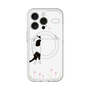 スリムプロテクションプレミアムケース with MagSafe［ 夢中に覗く三毛ねこ ］