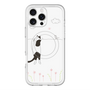 スリムプロテクションプレミアムケース with MagSafe［ 夢中に覗く三毛ねこ ］