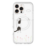 スリムプロテクションプレミアムケース with MagSafe［ 夢中に覗く三毛ねこ ］