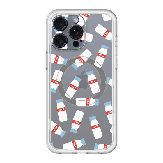 スリムプロテクションプレミアムケース with MagSafe［ おいしいミルク ］