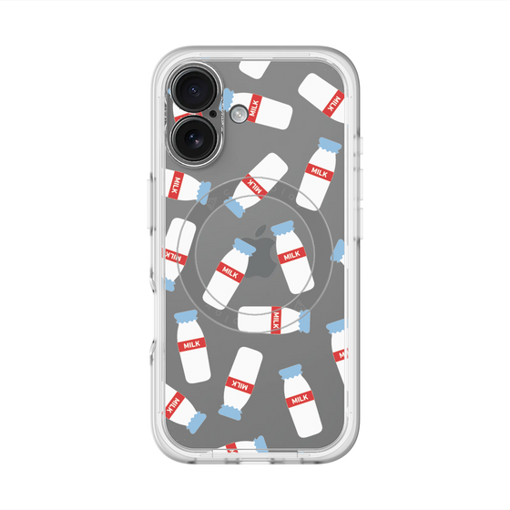 スリムプロテクションプレミアムケース with MagSafe［ おいしいミルク ］