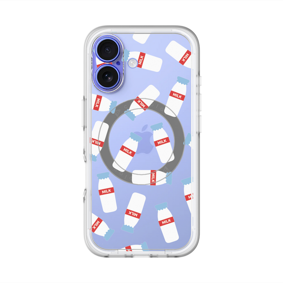スリムプロテクションプレミアムケース with MagSafe［ おいしいミルク ］