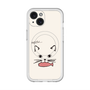 スリムプロテクションプレミアムケース with MagSafe［ 食いしん坊なねこ - White ］
