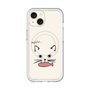 スリムプロテクションプレミアムケース with MagSafe［ 食いしん坊なねこ - White ］