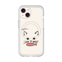 スリムプロテクションプレミアムケース with MagSafe［ 食いしん坊なねこ - White ］